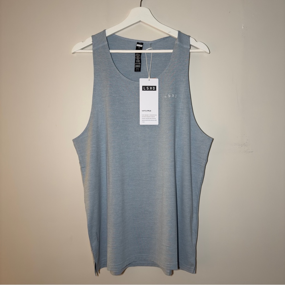 LSKD Men's Perform VapourFLX Tank Top - Medium